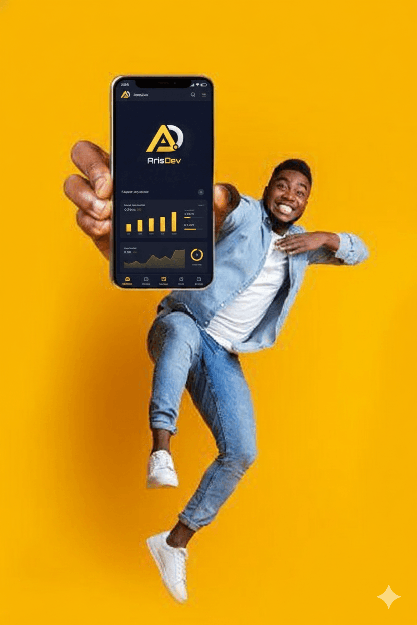 Maquette application mobile sur smartphone